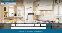 Desktop Screenshot of coastalrockrealty.com